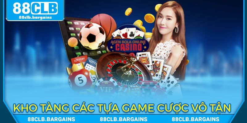 Kho game giải trí đa dạng